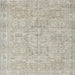 Square Contemporary Green Modern Rug, con967