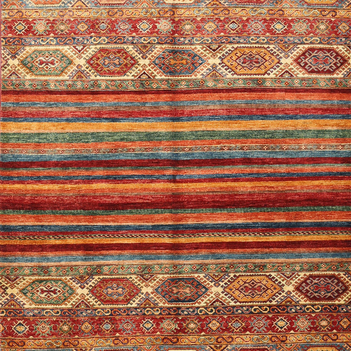 Machine Washable Contemporary Peru Brown Rug, wshcon970