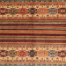 Sideview of Machine Washable Contemporary Peru Brown Rug, wshcon973