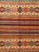 Machine Washable Contemporary Peru Brown Rug, wshcon973