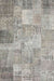 Contemporary Granite Gray Patchwork Rug, con974