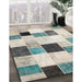 Machine Washable Contemporary Desert Sand Beige Rug in a Family Room, wshcon976