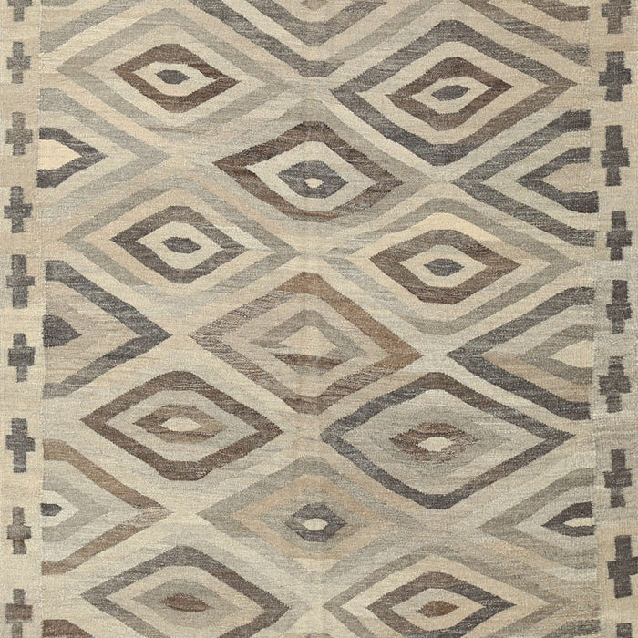 Contemporary Khaki Green Southwestern Rug, con978