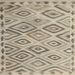 Square Contemporary Khaki Green Southwestern Rug, con978