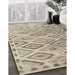 Machine Washable Contemporary Khaki Green Rug in a Family Room, wshcon978
