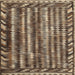 Square Contemporary Camel Brown Modern Rug, con979