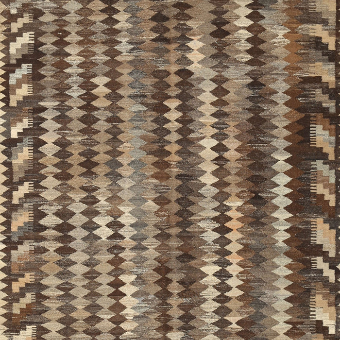 Contemporary Camel Brown Modern Rug, con979