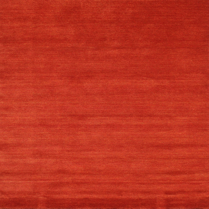 Sideview of Machine Washable Contemporary Red Rug, wshcon97