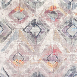 Square Contemporary Dark White Beige Modern Rug, con980