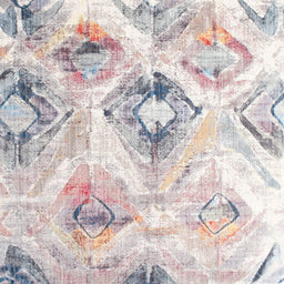 Sideview of Machine Washable Contemporary Rosy Brown Pink Rug, wshcon981