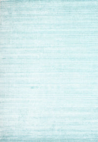 Machine Washable Contemporary Light Slate Blue Rug, wshcon985