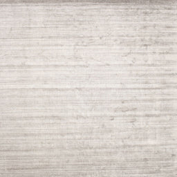 Square Contemporary Pale Silver Gray Solid Rug, con987