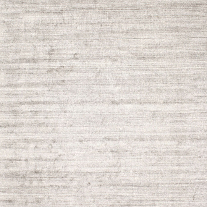 Contemporary Pale Silver Gray Solid Rug, con987
