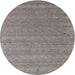 Sideview of Contemporary Army Brown Modern Rug, con990