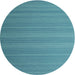 Sideview of Contemporary Light Sea Green Modern Rug, con991