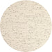 Sideview of Contemporary Beige Solid Rug, con995