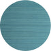 Sideview of Contemporary Light Sea Green Modern Rug, con998