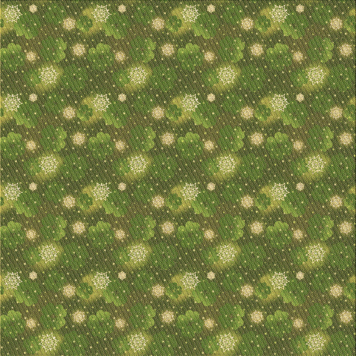 Round Machine Washable Transitional Pistachio Green Rug, wshpat1brn