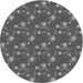 Square Machine Washable Transitional Gray Rug in a Living Room, wshpat1gry