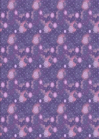 Machine Washable Transitional Lilac Purple Rug, wshpat1pur