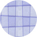 Square Patterned Blue Rug, pat10blu