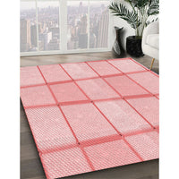 Patterned Pink Rug, pat10rd