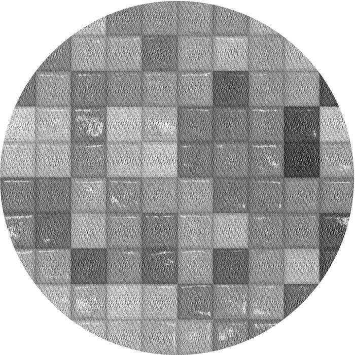 Square Machine Washable Transitional Smokey Gray Rug in a Living Room, wshpat100gry