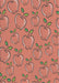 Machine Washable Transitional Tangerine Pink Rug, wshpat1001