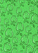 Patterned Lime Green Rug, pat1002grn
