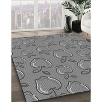 Patterned Ash Gray Rug, pat1002gry