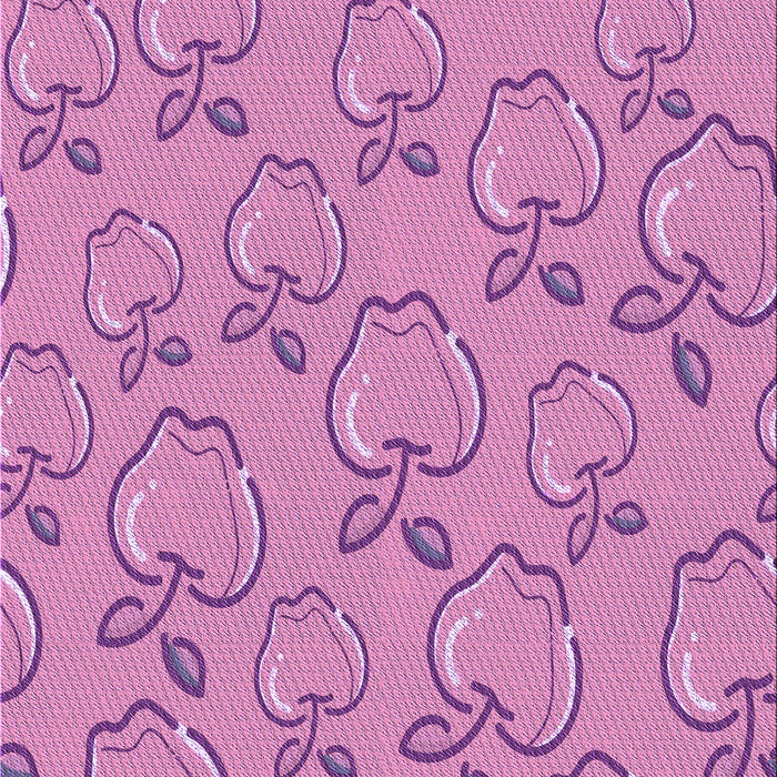 Patterned Violet Purple Rug, pat1002pur