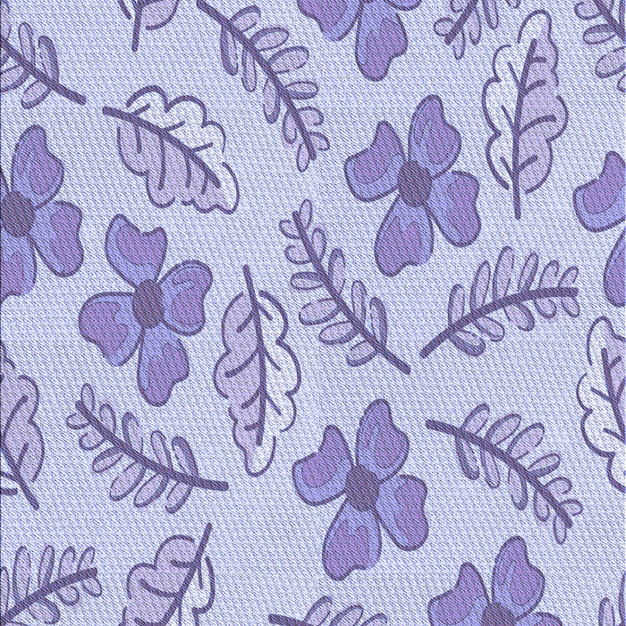Machine Washable Transitional Purple Rug, wshpat1003blu