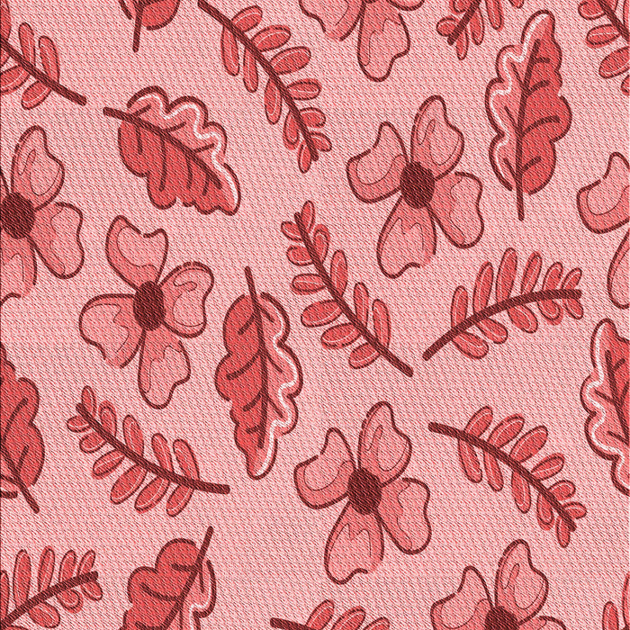 Patterned Pastel Pink Rug, pat1005rd