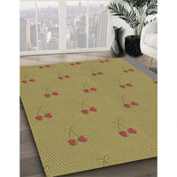 Patterned Brown Rug, pat1006brn