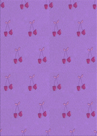 Machine Washable Transitional Purple Rug, wshpat1006pur