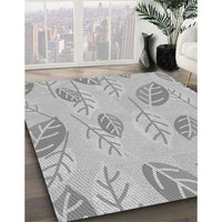 Patterned Gray Rug, pat1007gry