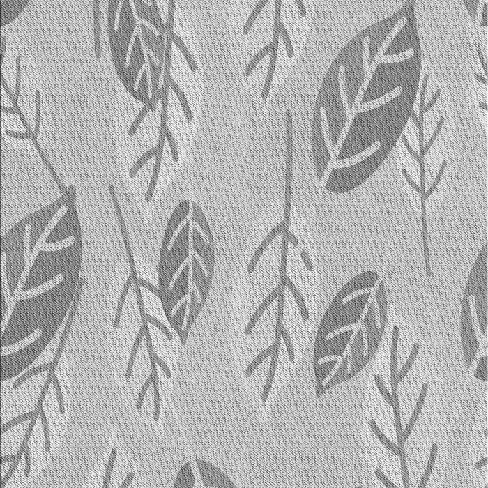 Machine Washable Transitional Gray Rug, wshpat1007gry