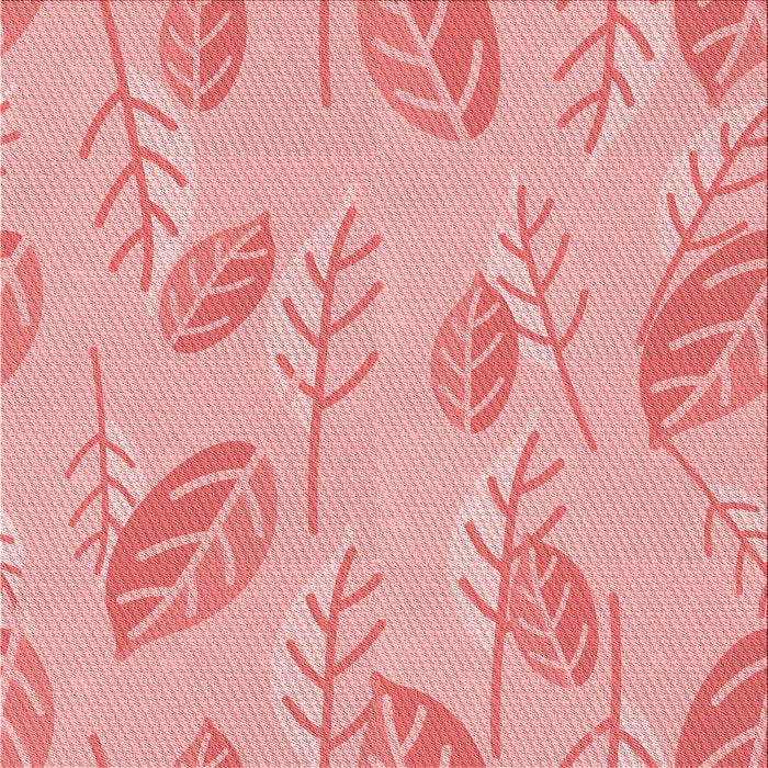 Round Patterned Pastel Pink Rug, pat1007rd