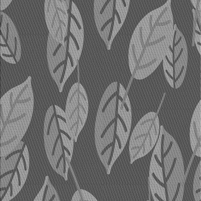 Patterned Gunmetal Gray Rug, pat1009gry