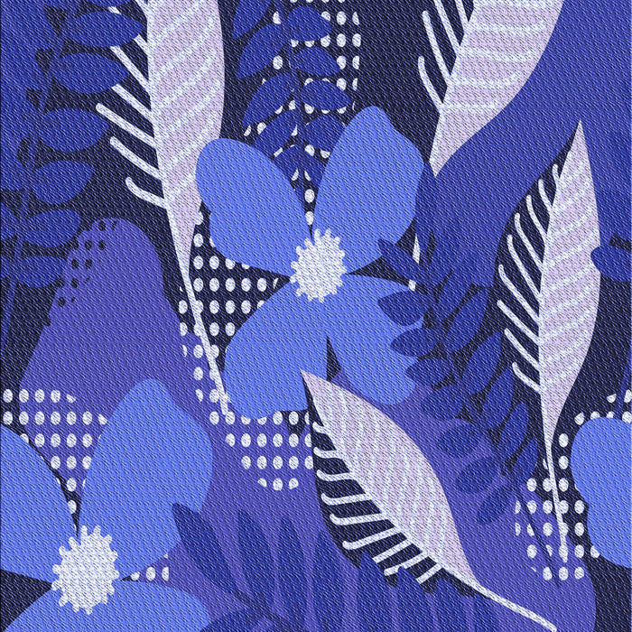 Patterned Sky Blue Rug, pat1010blu