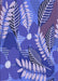 Patterned Purple Mimosa Purple Rug, pat1011blu