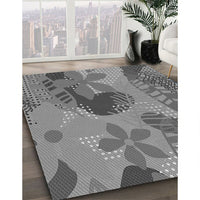 Patterned Gray Rug, pat1012gry