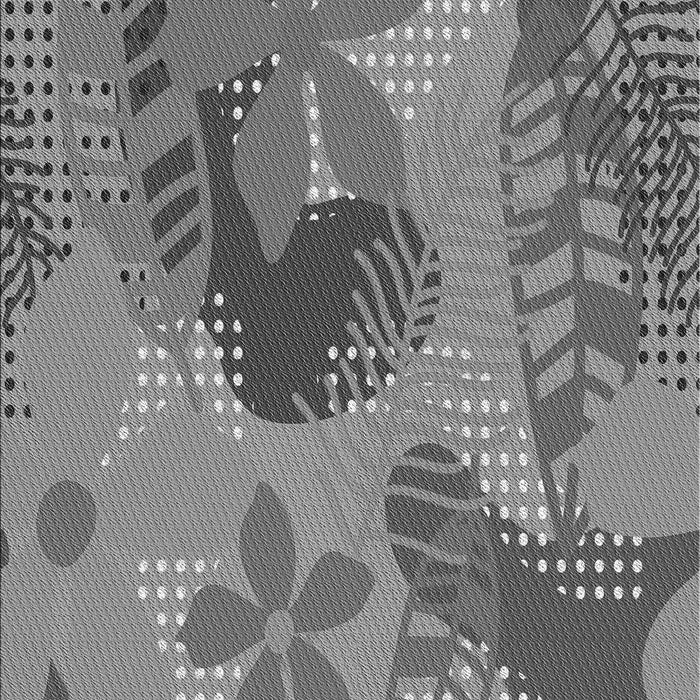 Patterned Gray Rug, pat1012gry