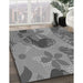 Machine Washable Transitional Grey Gray Rug in a Family Room, wshpat1012gry