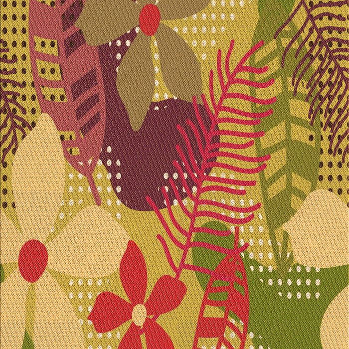 Machine Washable Transitional Yellow Rug, wshpat1012org