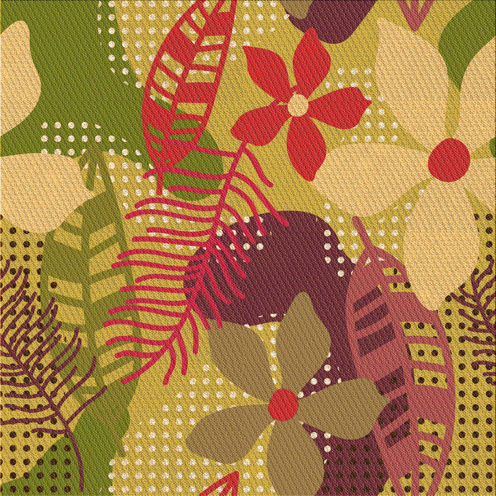 Round Machine Washable Transitional Yellow Rug, wshpat1012org