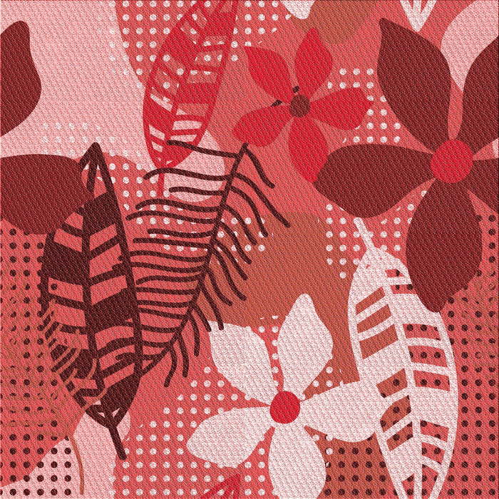 Round Machine Washable Transitional Red Rug, wshpat1013rd