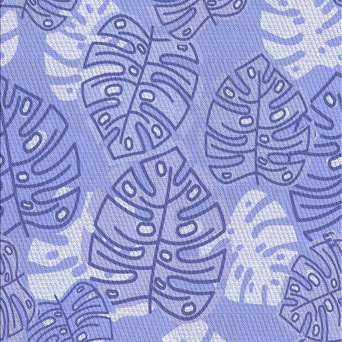 Machine Washable Transitional Pastel Blue Rug, wshpat1014blu