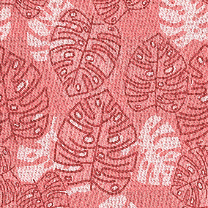 Patterned Pastel Pink Rug, pat1014rd