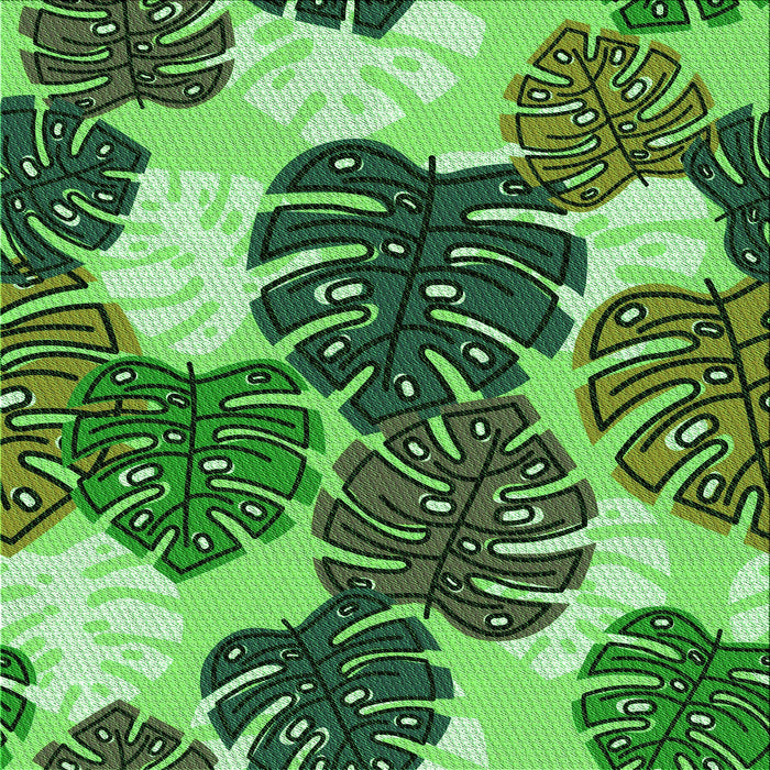 Round Machine Washable Transitional Deep Emerald Green Rug, wshpat1015grn